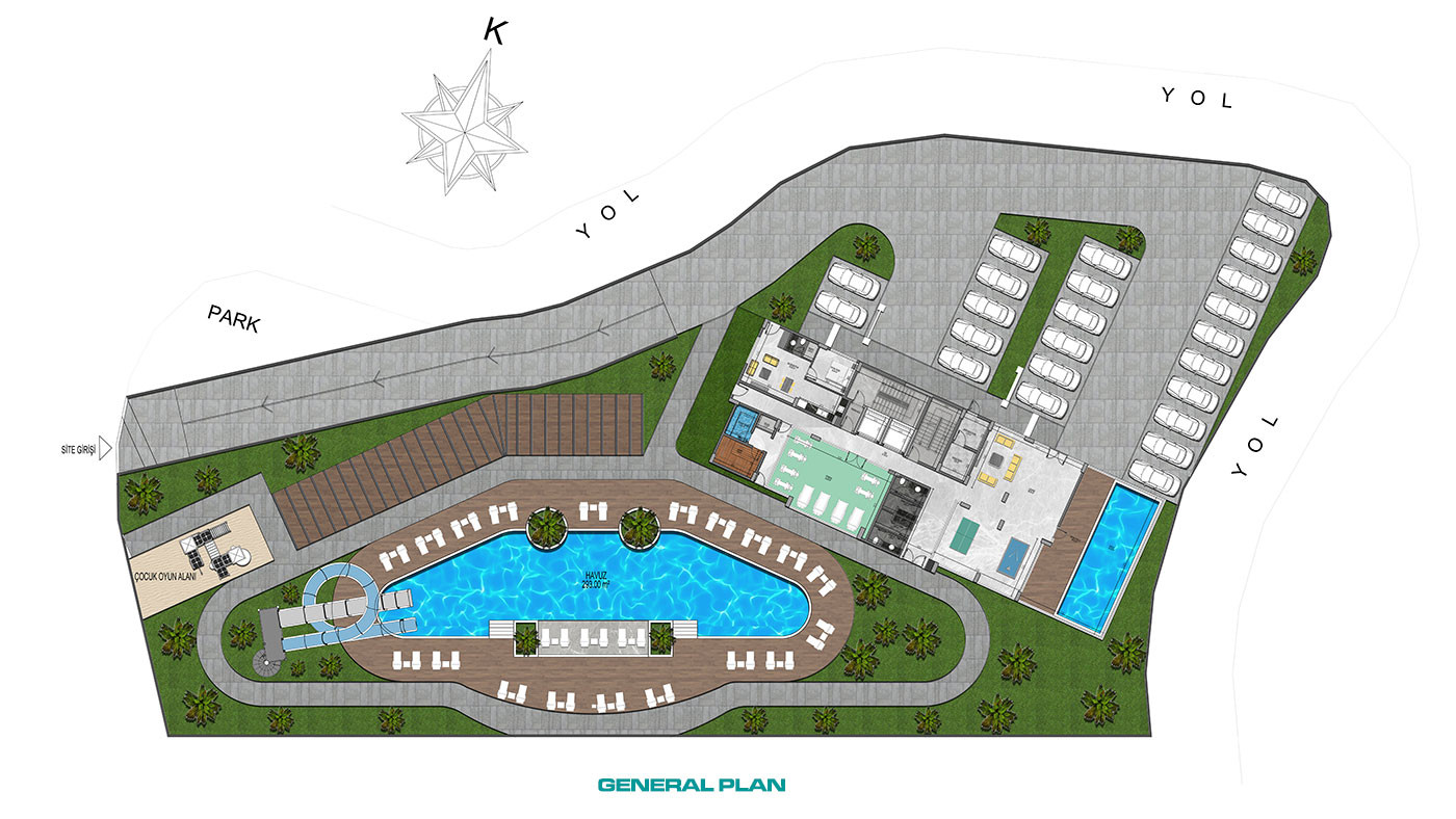 Appartements prêts à emménager à vendre à Tosmur, Alanya, Turquie - 114580