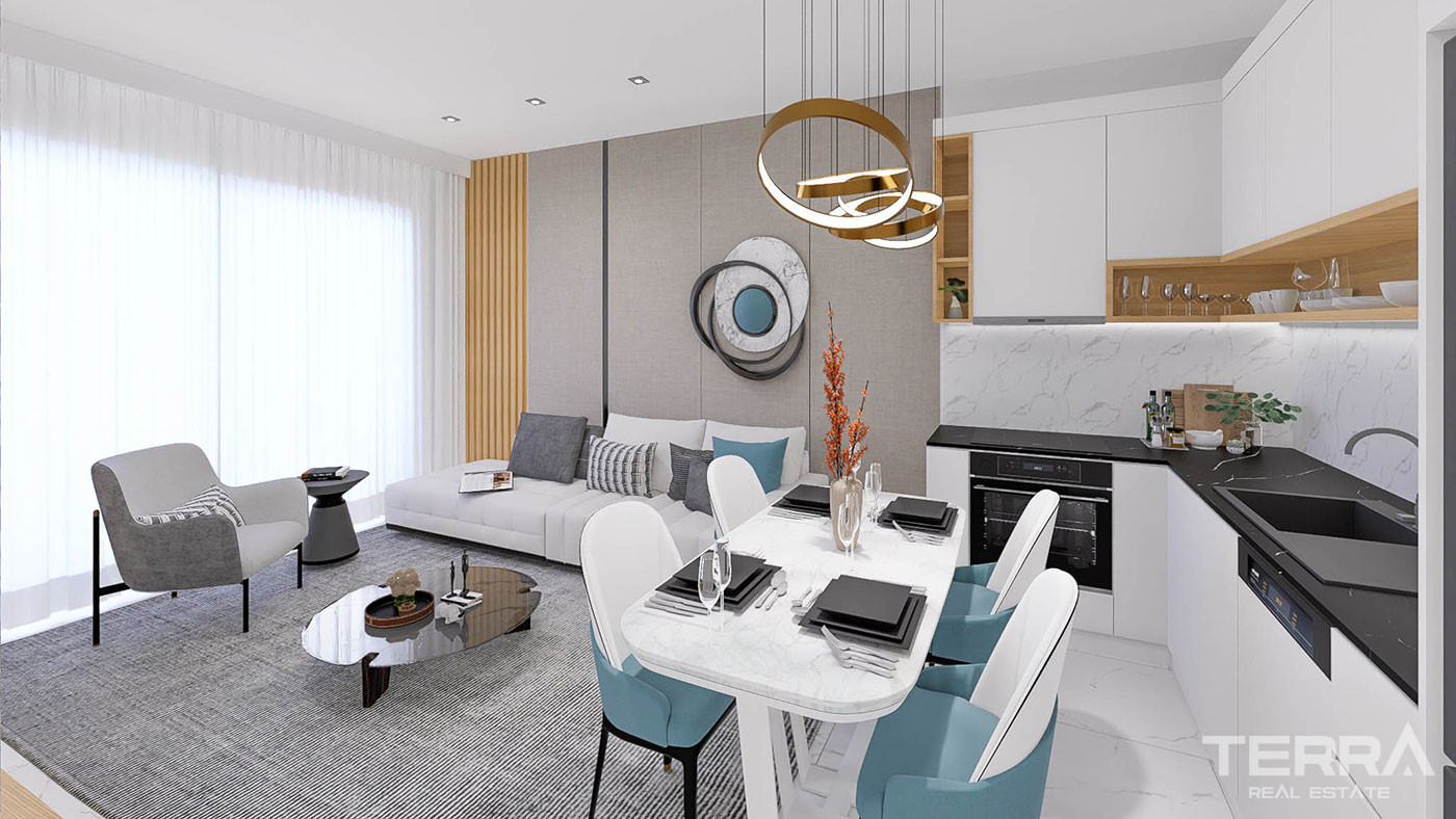 Appartements prêts à emménager à vendre à Tosmur, Alanya, Turquie - 114583