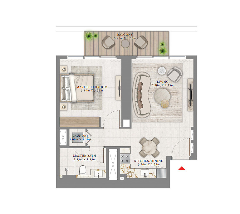 Beachfront Apartments for Sale in Dubai Harbour, Dubai, UAE - 114868