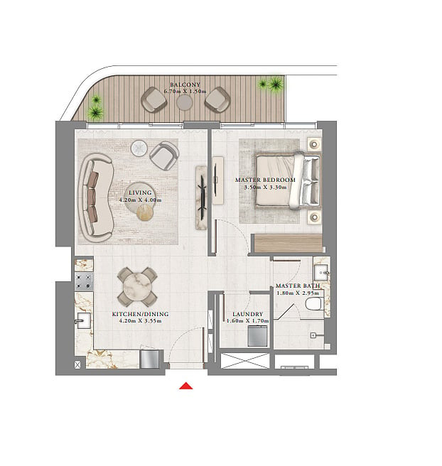Fully Furnished Apartments for Sale in Dubai Harbour - 114880