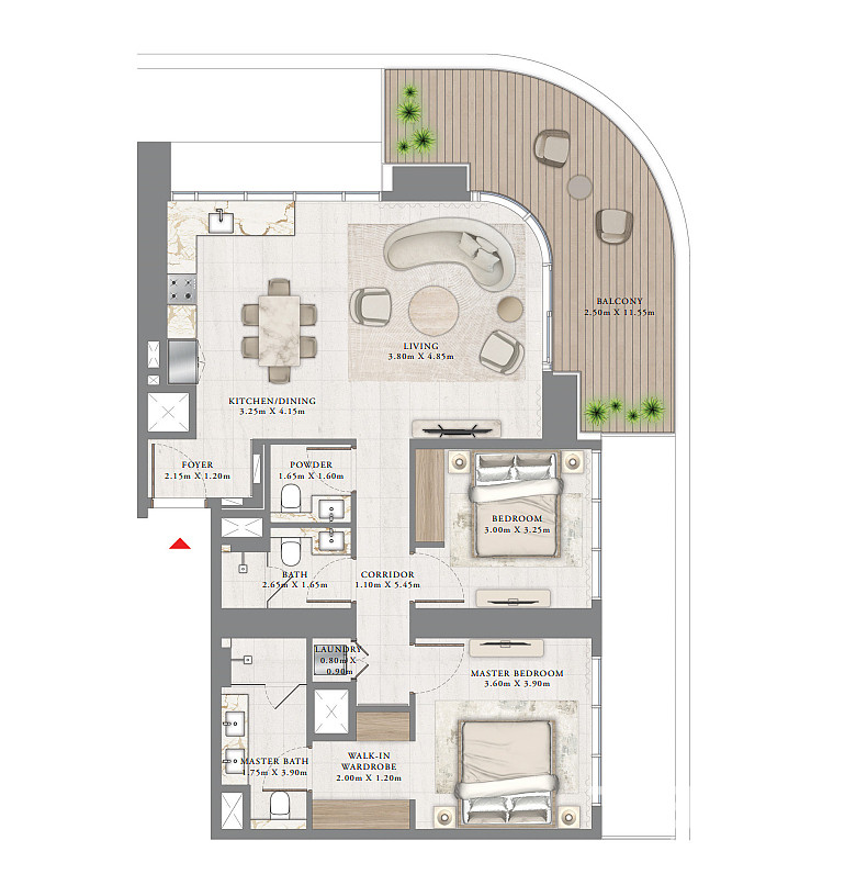 Fully Furnished Apartments for Sale in Dubai Harbour - 114881