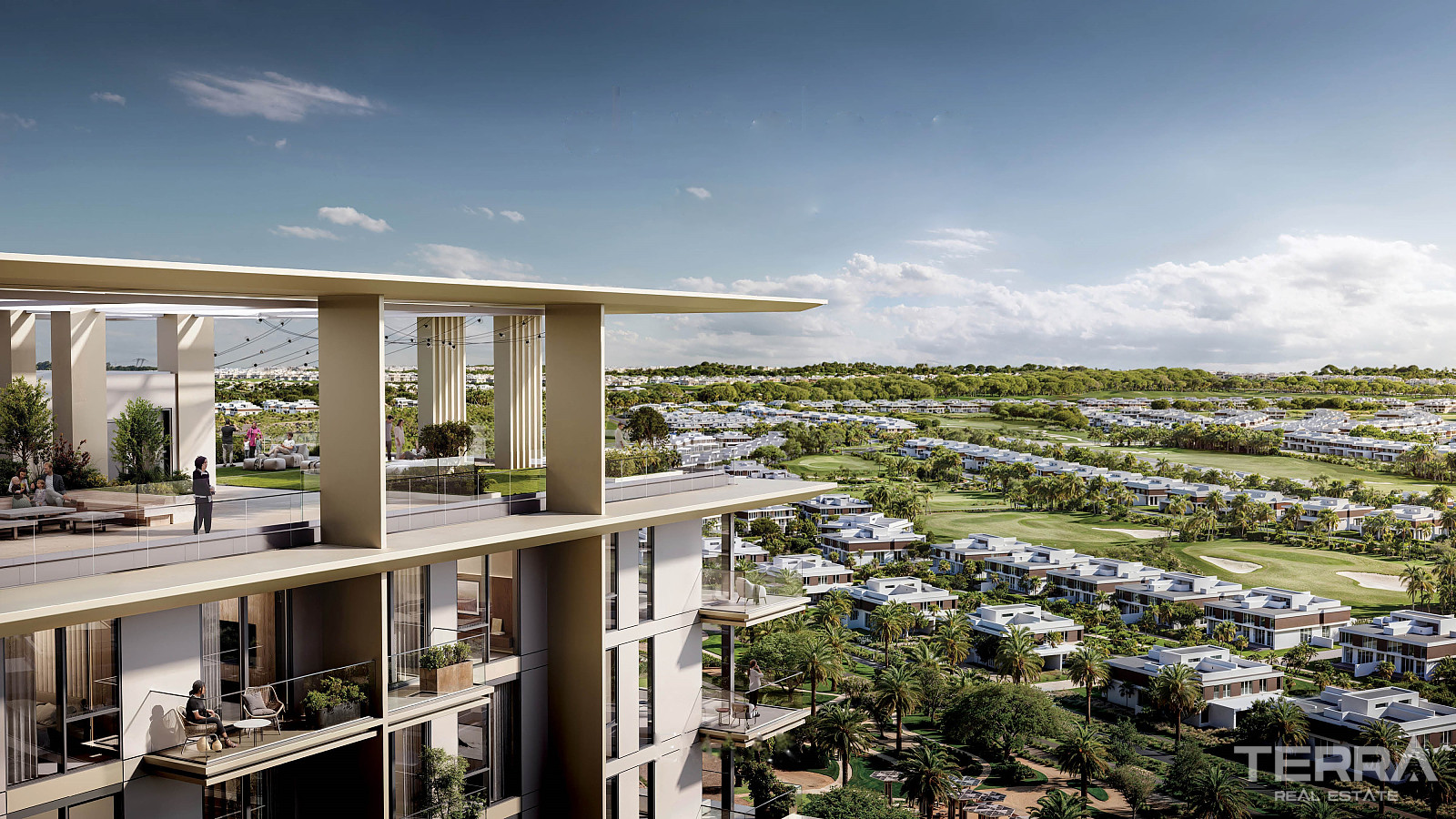 City and Golf Course View Apartments for Sale in Dubai Hills Estate - 114937