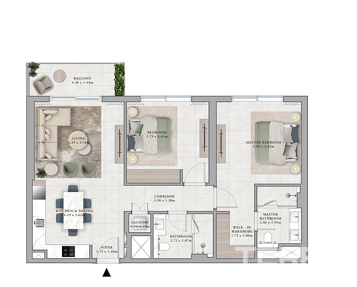 City and Golf Course View Apartments for Sale in Dubai Hills Estate - 114944