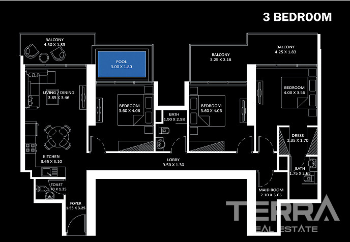 Luxury Apartments for Sale in Jumeirah Village Circle, Dubai, UAE - 115087