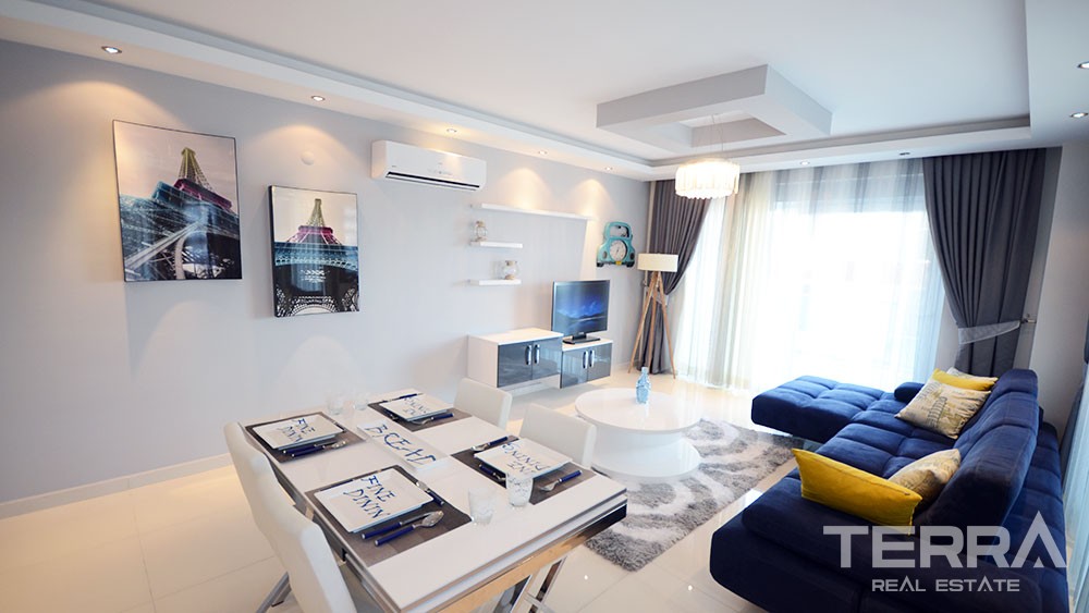 Dim River Terrace Apartments in Alanya,Kestel - 6460