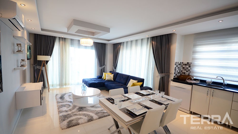 Dim River Terrace Apartments in Alanya,Kestel - 6461