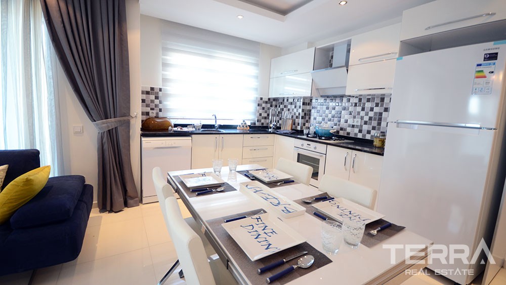 Dim River Terrace Apartments in Alanya,Kestel - 6462