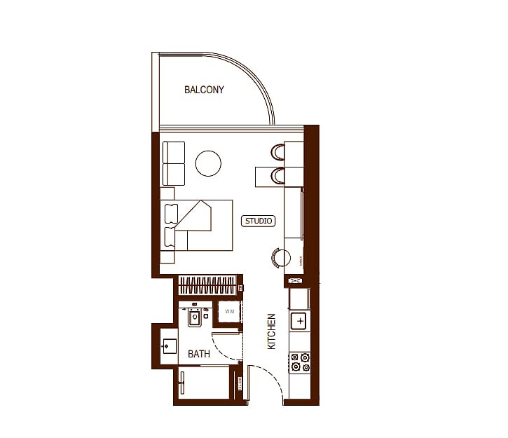 Częściowo umeblowane apartamenty na sprzedaż w Dubaju Science Park - 115333
