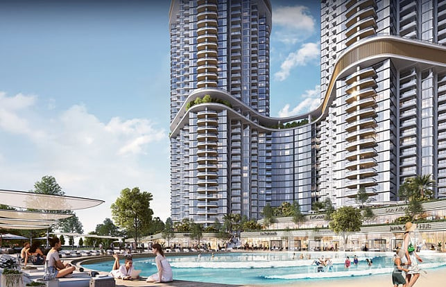 Image showcasing Panoramic View Apartments for Sale in Dubai Hartland II - TERRA Real ...