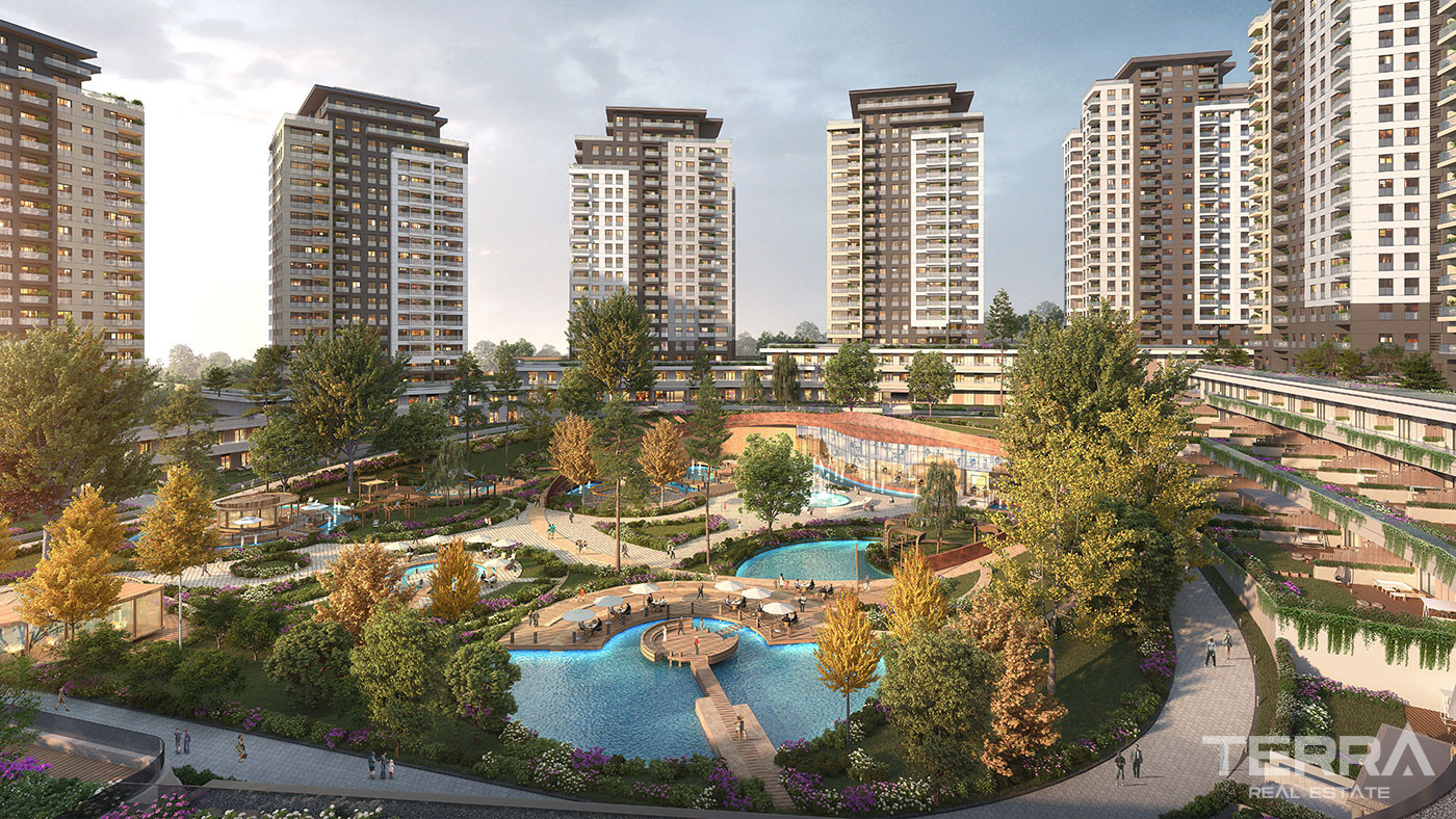 Lejligheder til salg i Bağcılar, centrale Istanbul, Tyrkiet