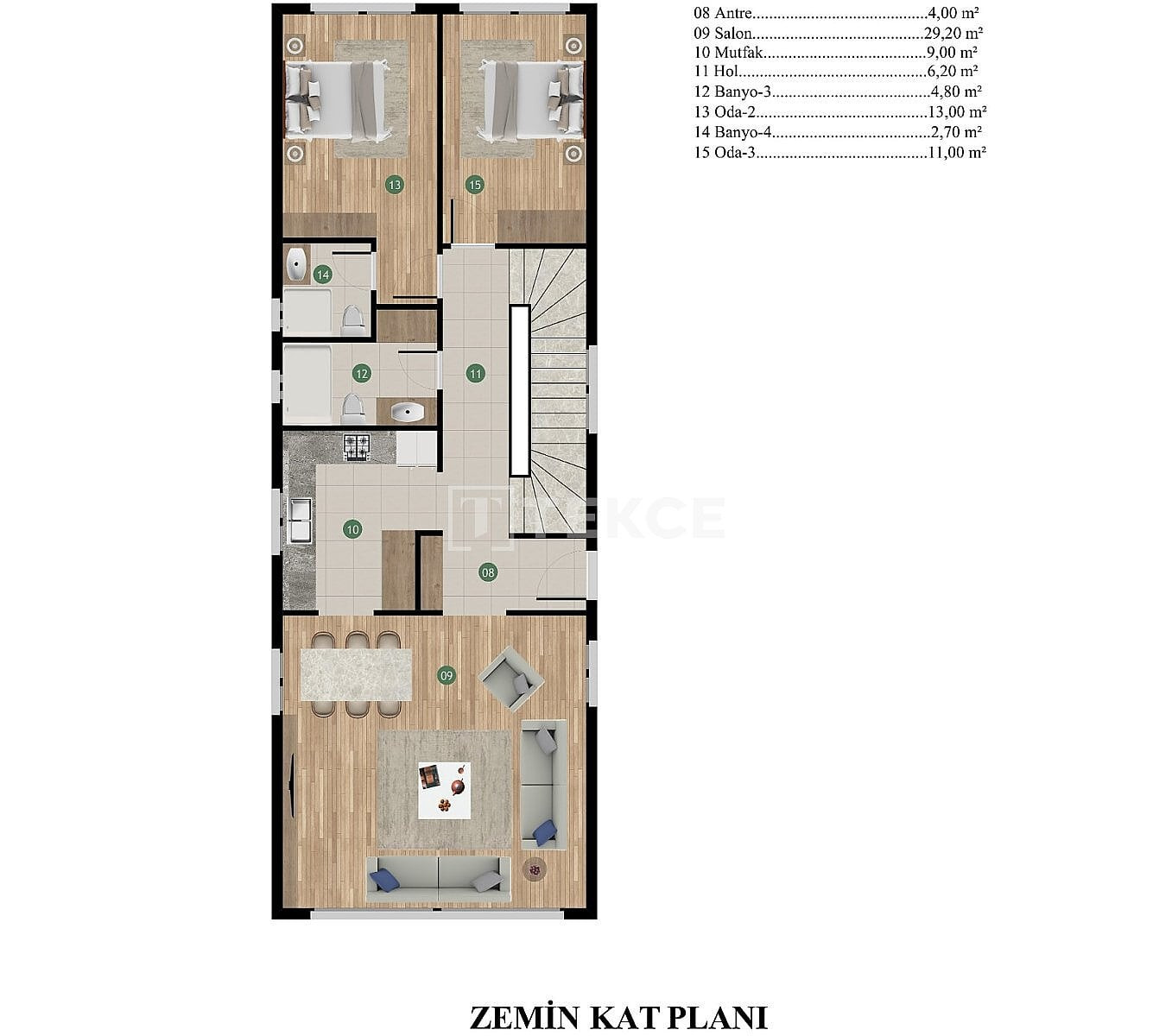 Villas with Private Pools for Sale in Kuşadası, Aydın, Turkey - 115471