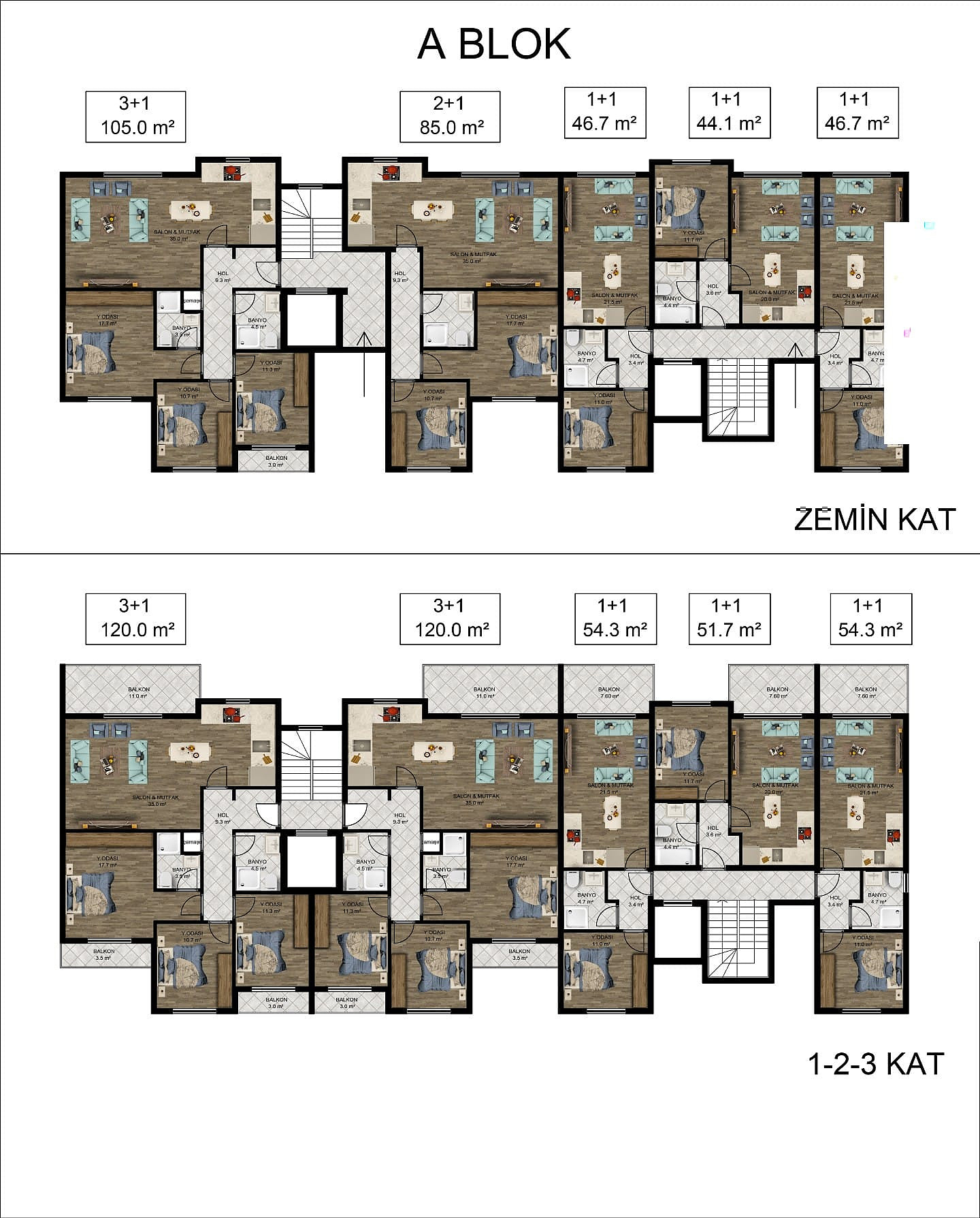 Apartments for Sale in Kuşadası, Aydın, Turkey - 115529