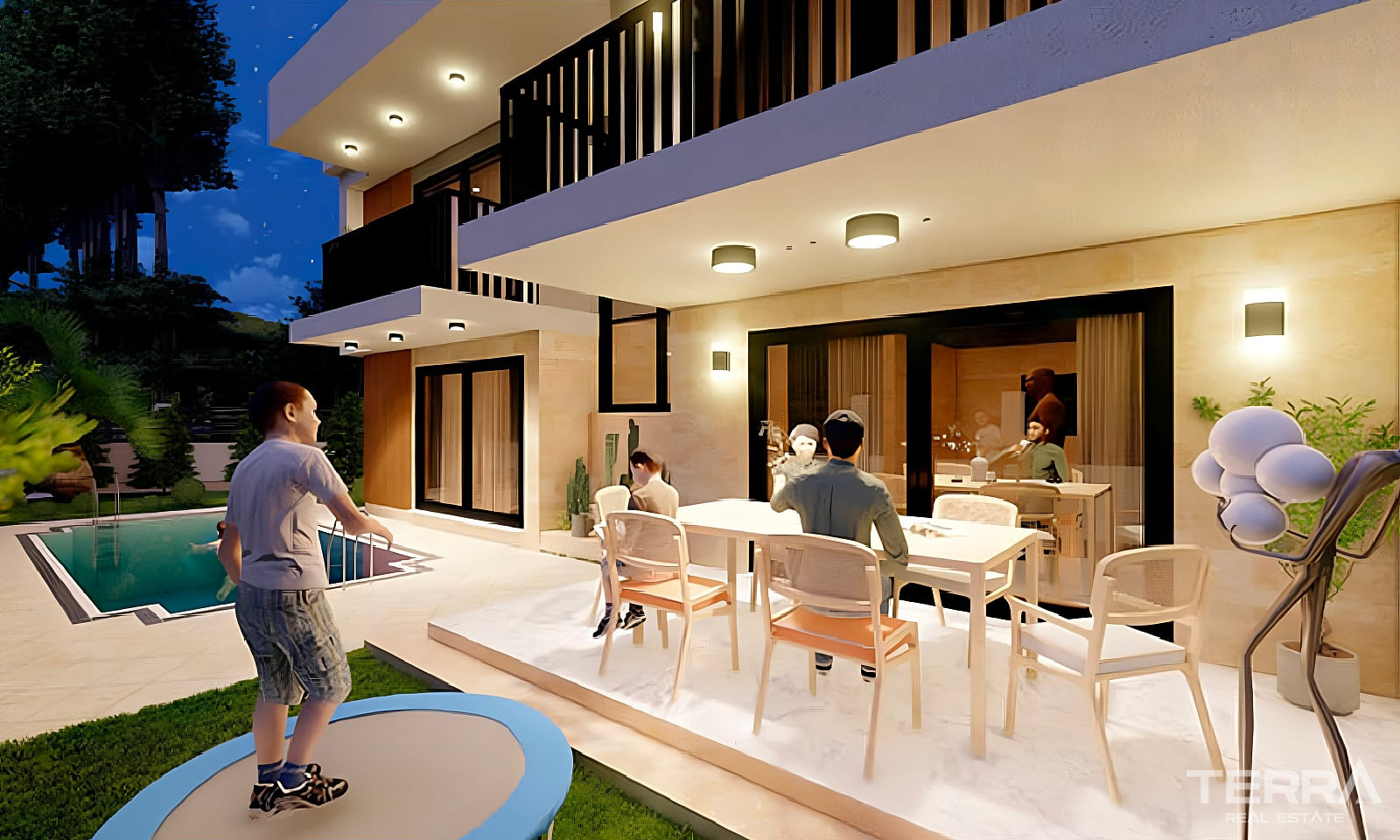 Aydın, Kuşadası'nda Özel Havuzlu Plaja Yakın Müstakil Villalar - 115546