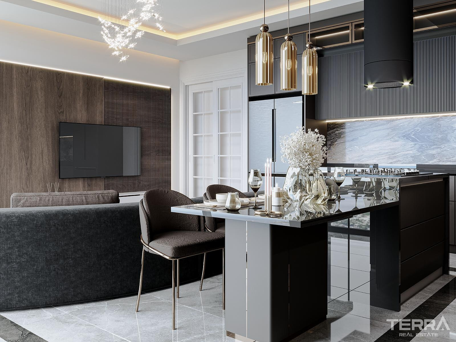 Ankara, Gölbaşı, İncek'te Site İçinde Özel Havuzlu Müstakil Villalar - 115709