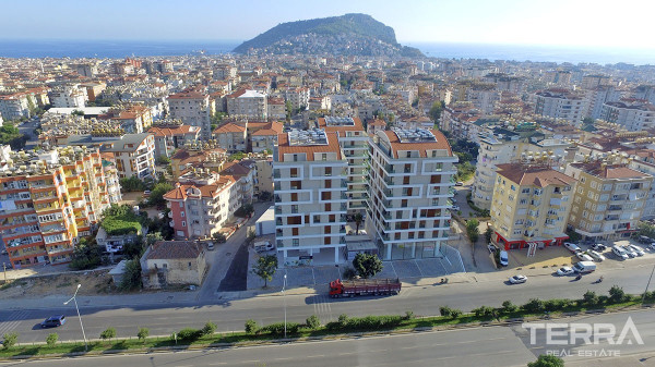 Luxus Wohnung in Alanya`s Stadtzentrum mit 4 Schlafzimmern 