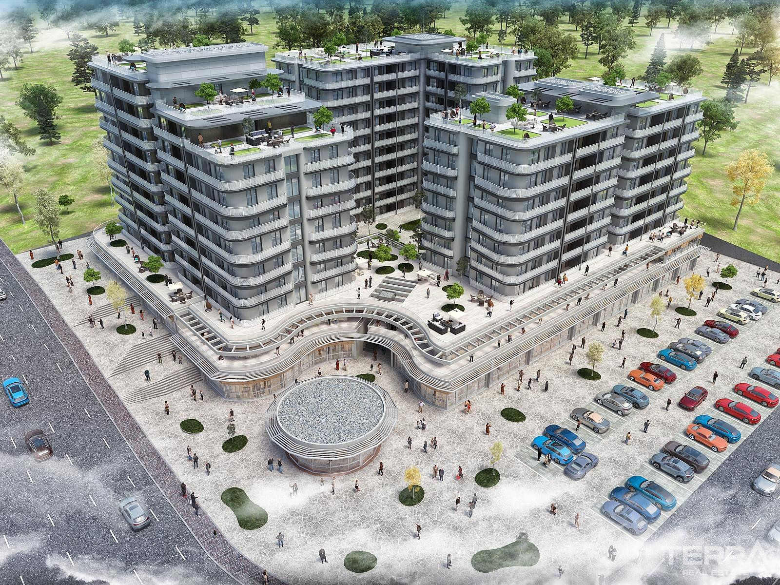 Ankara, Sincan'da, Kapalı Havuzlu Lüks Sitede Satılık Sıfır Daireler - 116050