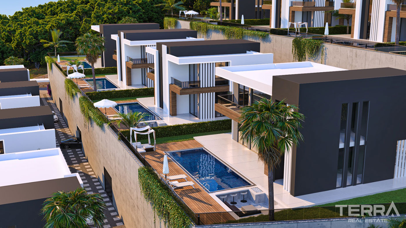 Sea View Villas for Sale in Kargıcak, Alanya, Turkey