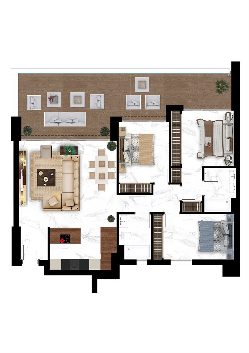 Apartments Near The Beach for Sale in Marbella, Costa del Sol - 116897