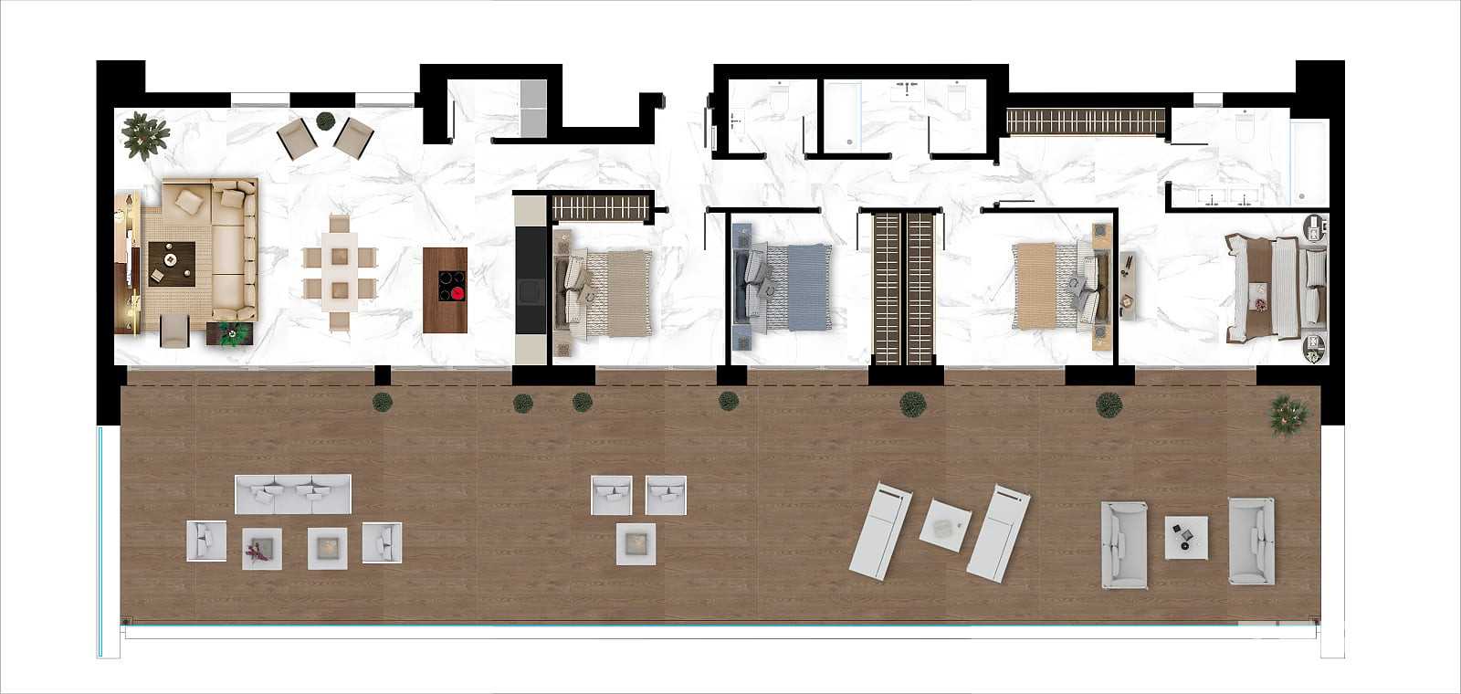 Apartments Near The Beach for Sale in Marbella, Costa del Sol - 116901