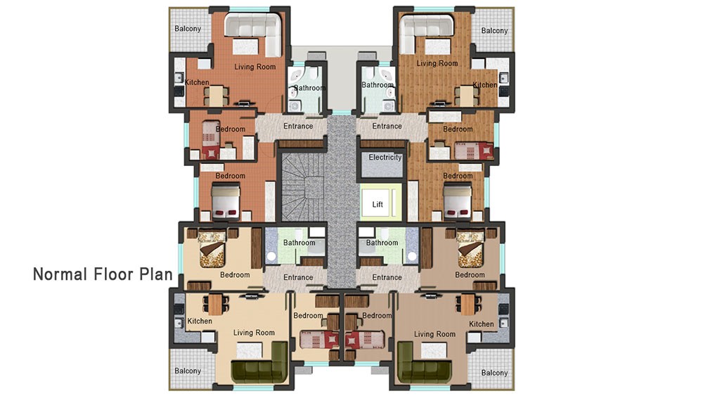 Dream Life Apartments in Konyaalti, Antalya - 6599