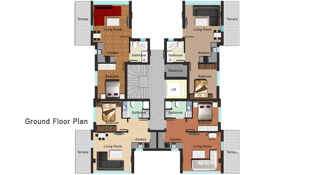 Dream Life Apartments in Konyaalti, Antalya - 6602