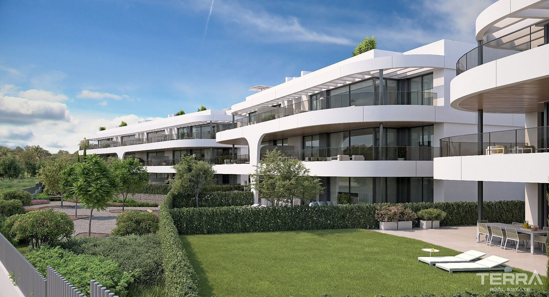Estepona, Costa Del Sol'da Golf Sahaları ile Çevrili Modern Daireler - 116952