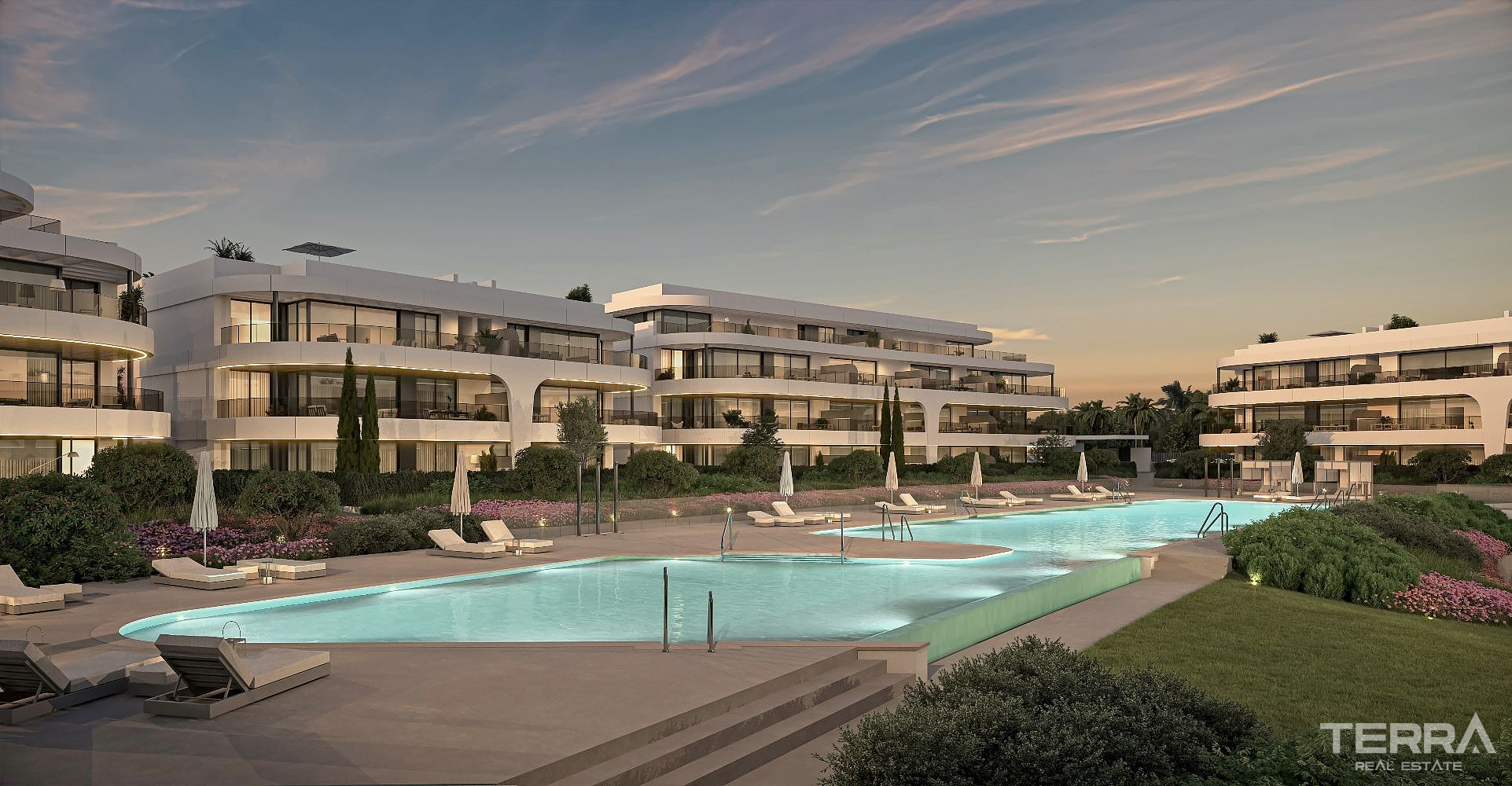 Estepona, Costa Del Sol'da Golf Sahaları ile Çevrili Modern Daireler - 116958