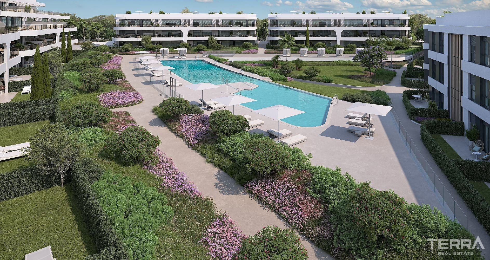 Estepona, Costa Del Sol'da Golf Sahaları ile Çevrili Modern Daireler - 116961