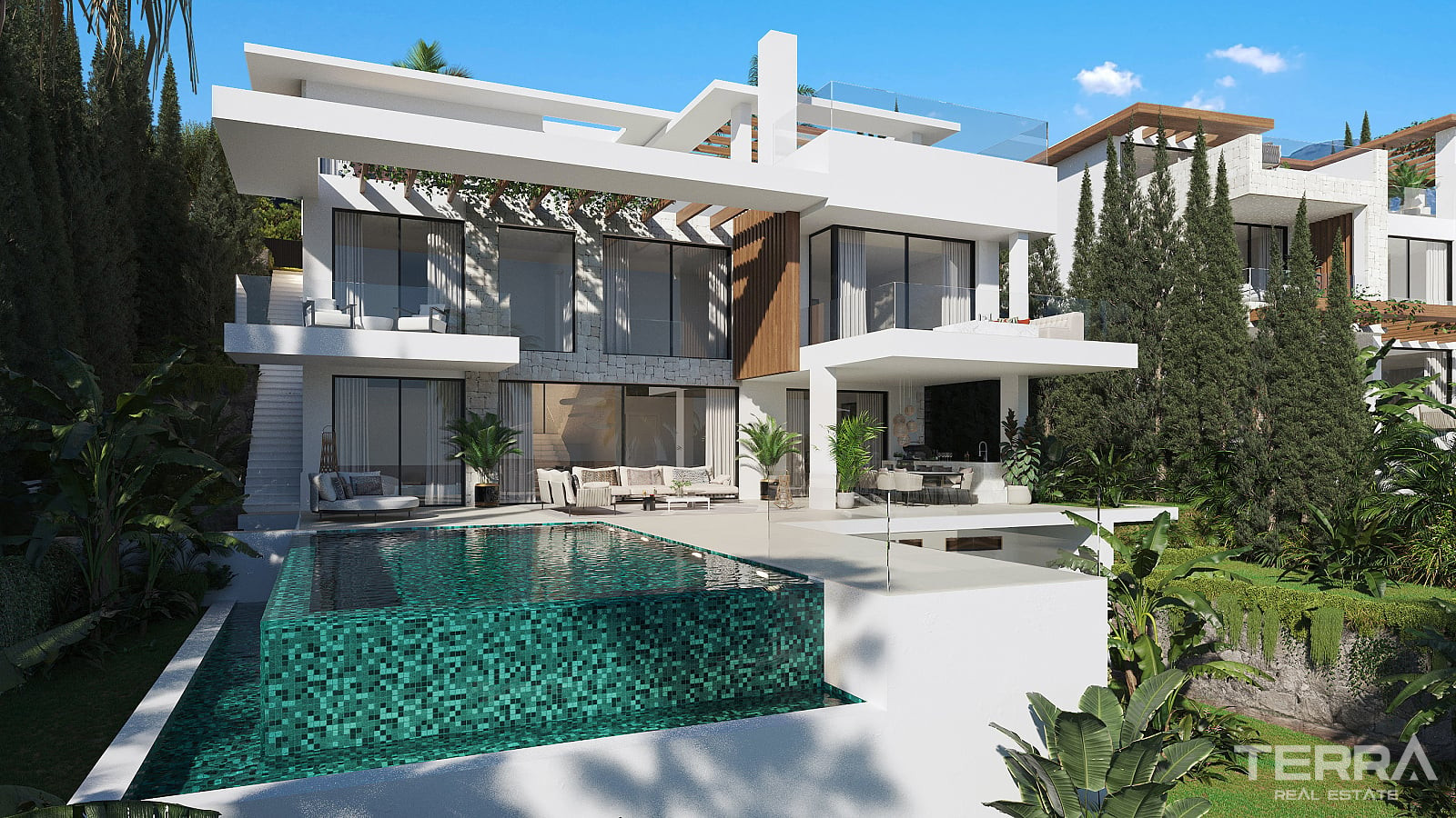 Estepona, Costa del Sol'da Satılık Asansörlü Villalar - 117080