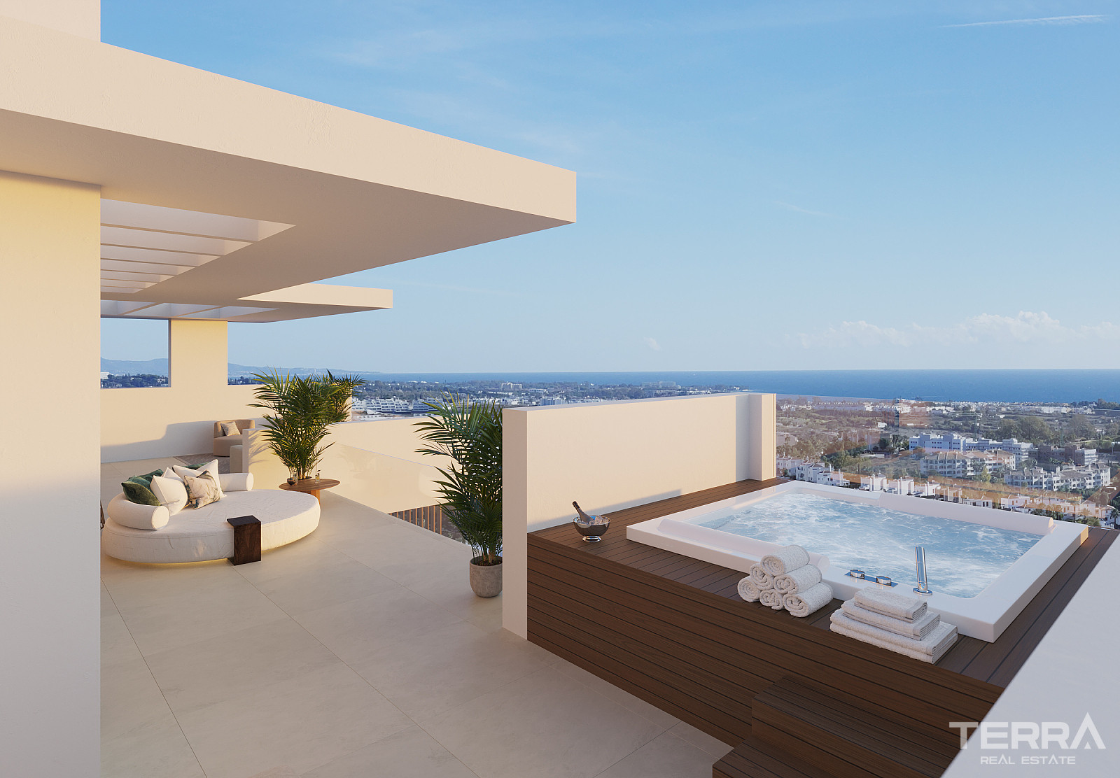 Estepona, Costa del Sol'da Satılık Asansörlü Villalar - 117082