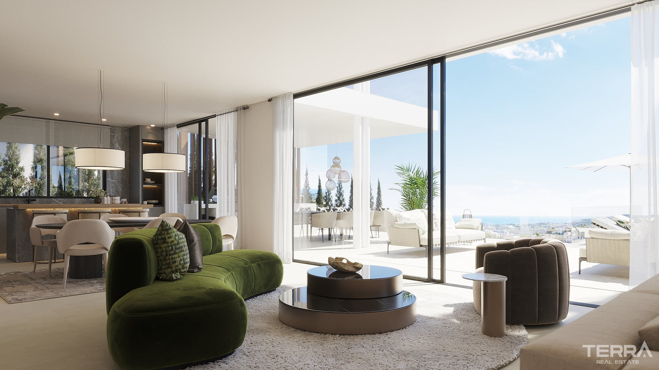 Estepona, Costa del Sol'da Satılık Asansörlü Villalar - 117097