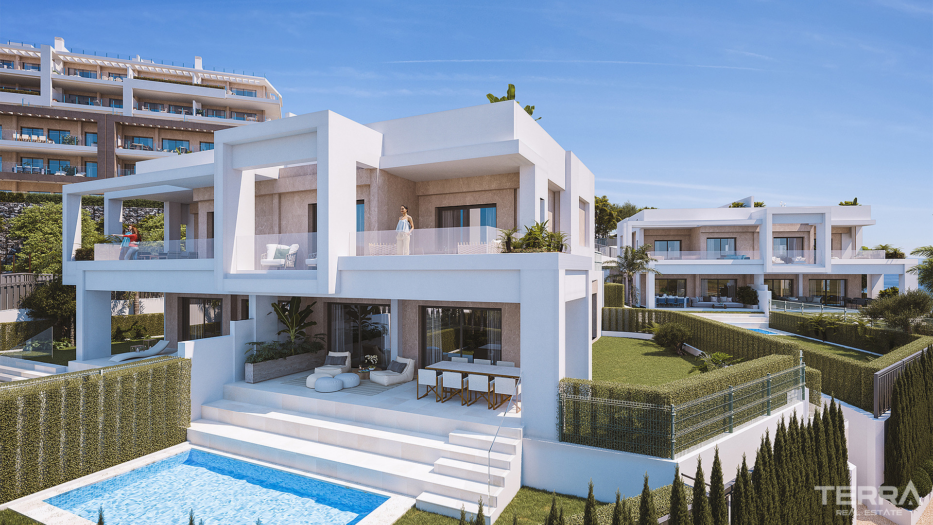 Sea View Apartments for Sale in Estepona, Costa del Sol - 117124