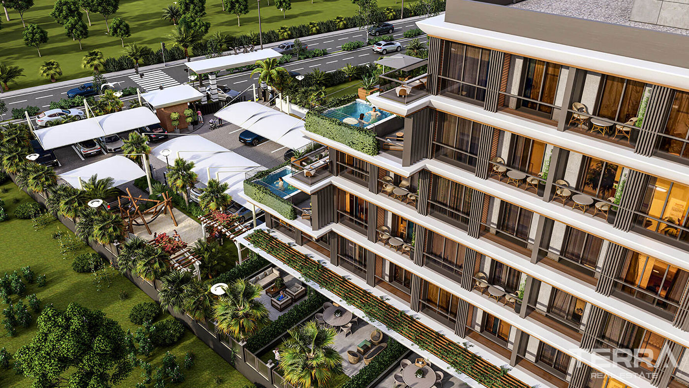 Apartamenty 1+1 na sprzedaż w Altıntaş, Aksu, Antalya - 117209