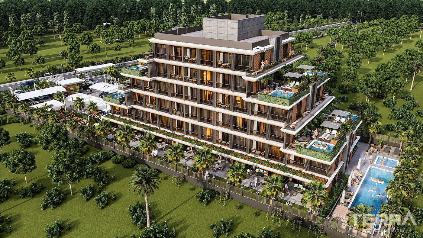 Apartamenty 1+1 na sprzedaż w Altıntaş, Aksu, Antalya
