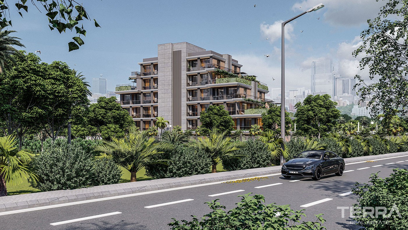 Apartamenty 1+1 na sprzedaż w Altıntaş, Aksu, Antalya - 117213