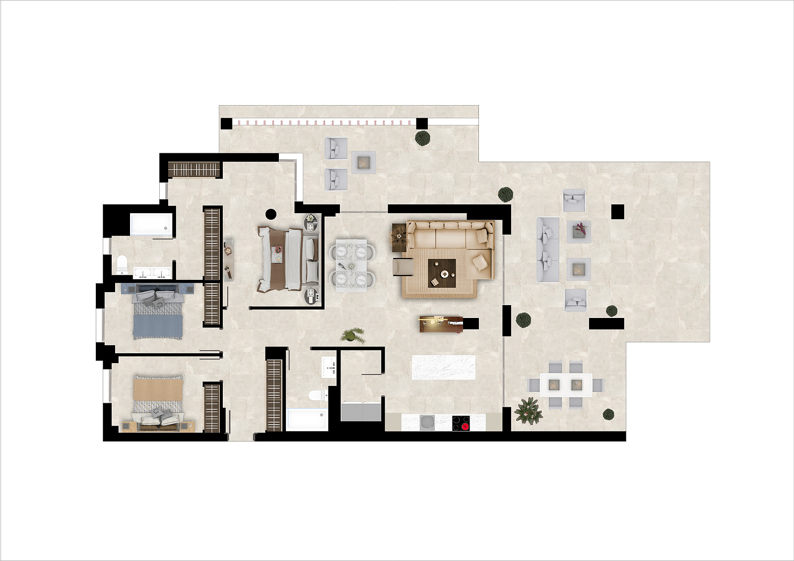 Apartments for Sale in Benahavís, Costa del Sol - 117363