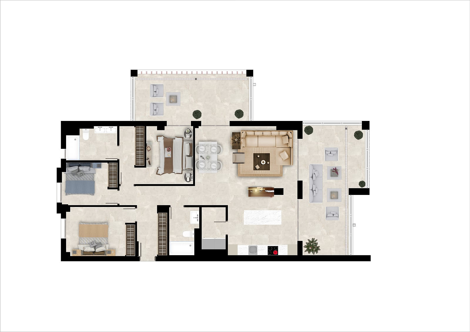 Apartments for Sale in Benahavís, Costa del Sol - 117365