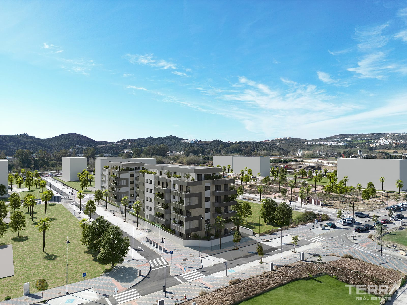 Costa del Sol, Mijas'ta Satılık Şehir Manzaralı Daireler - 117360
