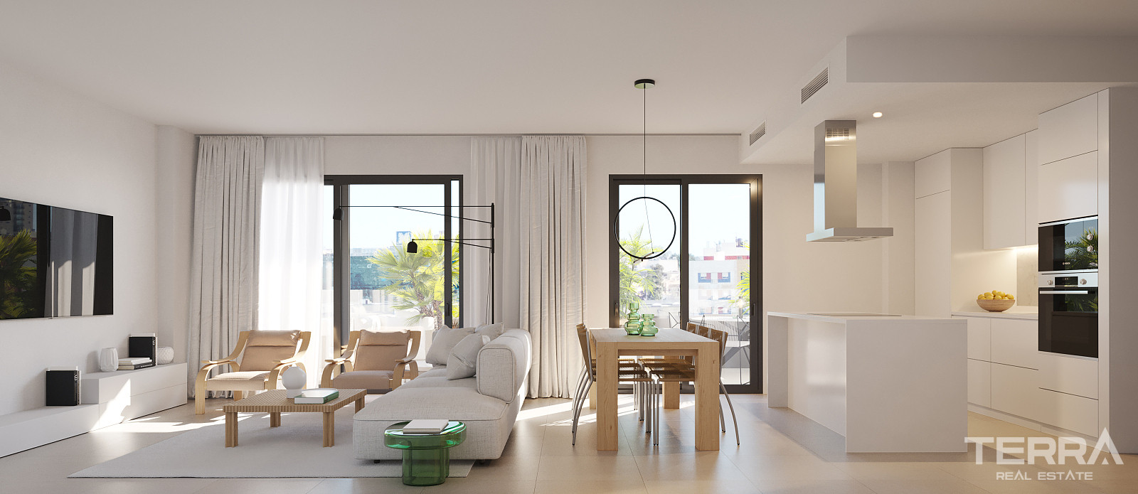 Costa del Sol, Mijas'ta Satılık Şehir Manzaralı Daireler - 117367