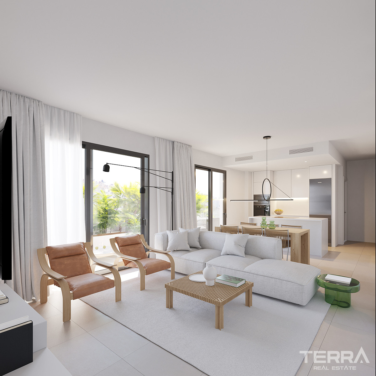 Costa del Sol, Mijas'ta Satılık Şehir Manzaralı Daireler - 117368