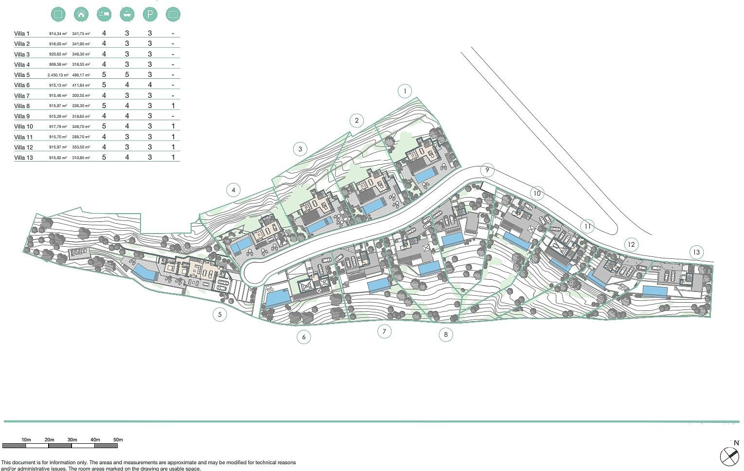 Detached Villas for Sale in Pinares de San Antón, Malaga - 117453
