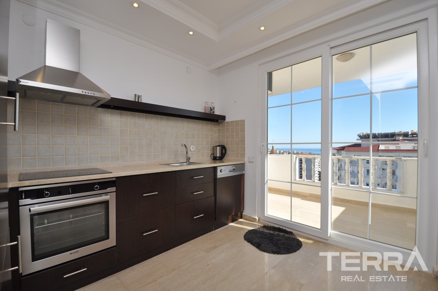 Good sized penthouse in Tosmur, Alanya - 6714
