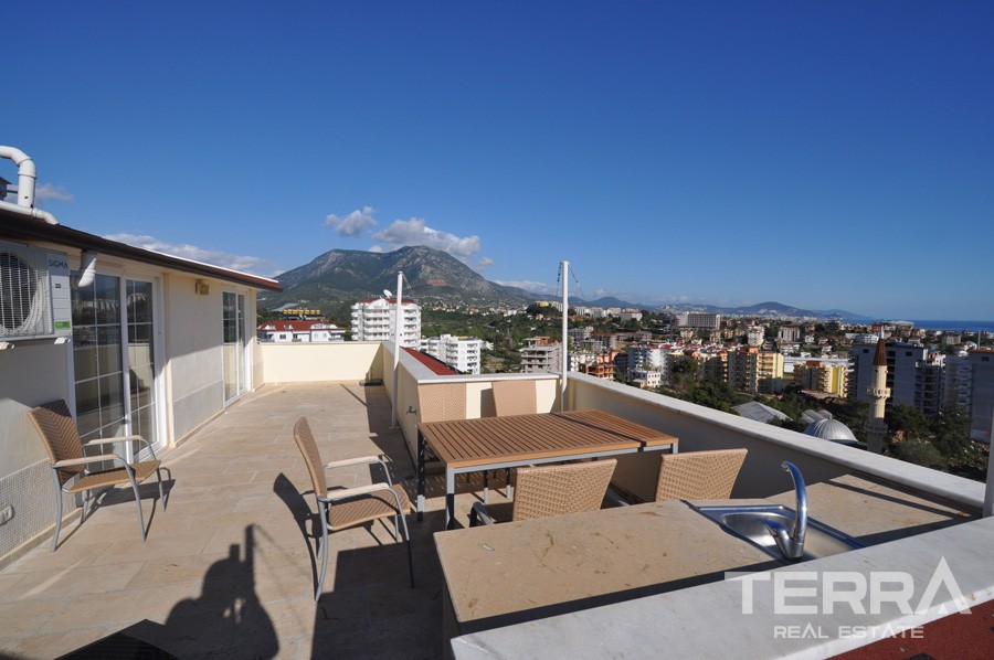 Good sized penthouse in Tosmur, Alanya - 6733