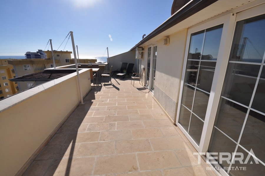 Good sized penthouse in Tosmur, Alanya - 6736