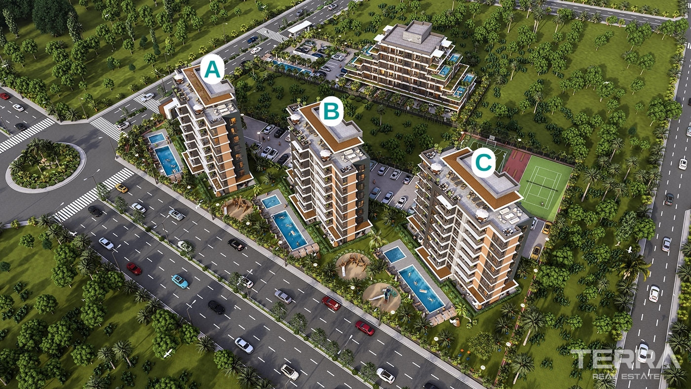 Квартиры 2+1 в Алтынташе, Анталья - 118555
