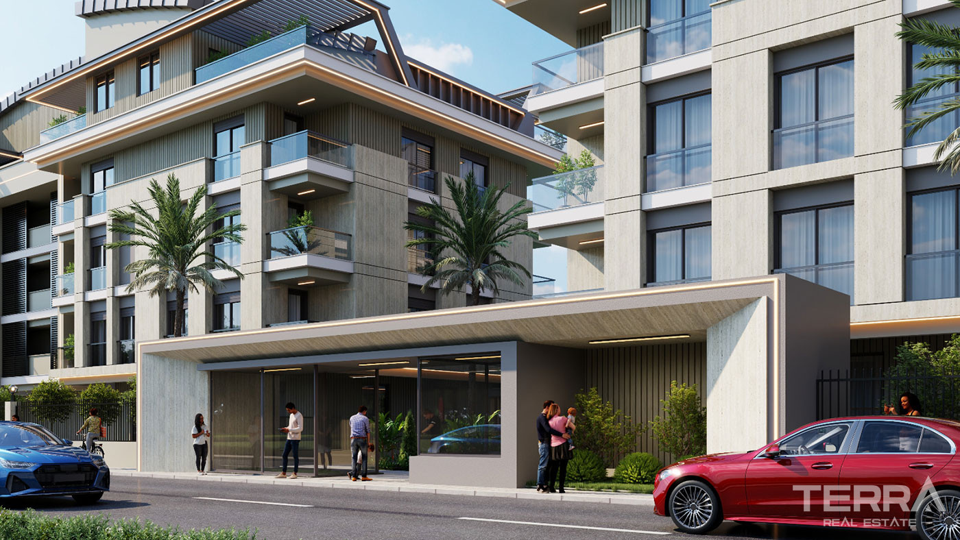 Antalya, Konyaaltı'nda Havuzlu Sitede Satılık Daireler - 118631