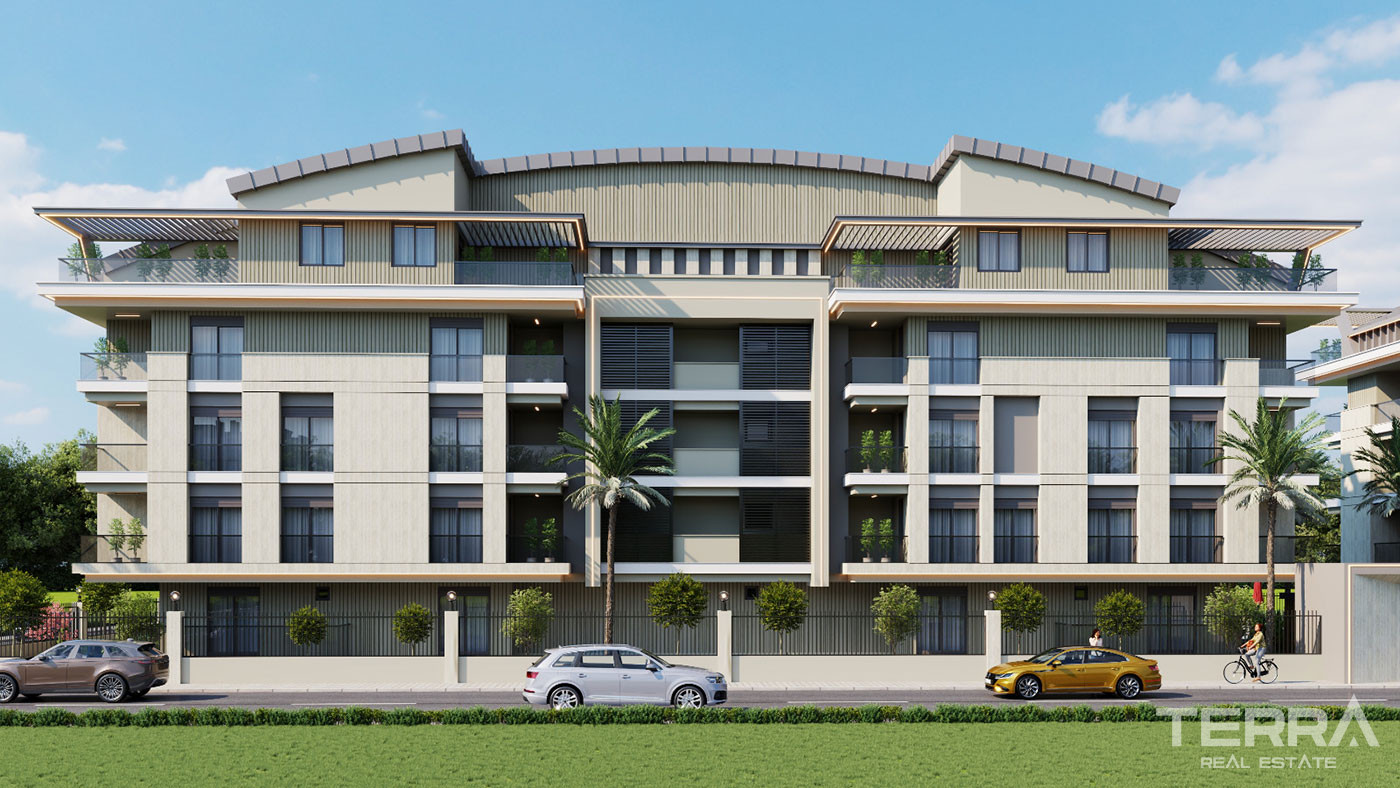 Antalya, Konyaaltı'nda Havuzlu Sitede Satılık Daireler - 118633