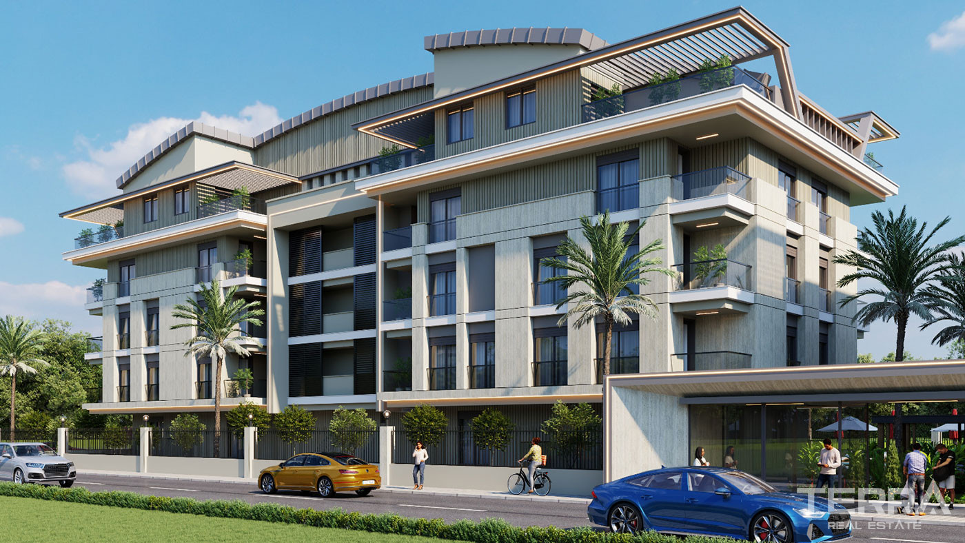 Antalya, Konyaaltı'nda Havuzlu Sitede Satılık Daireler - 118634