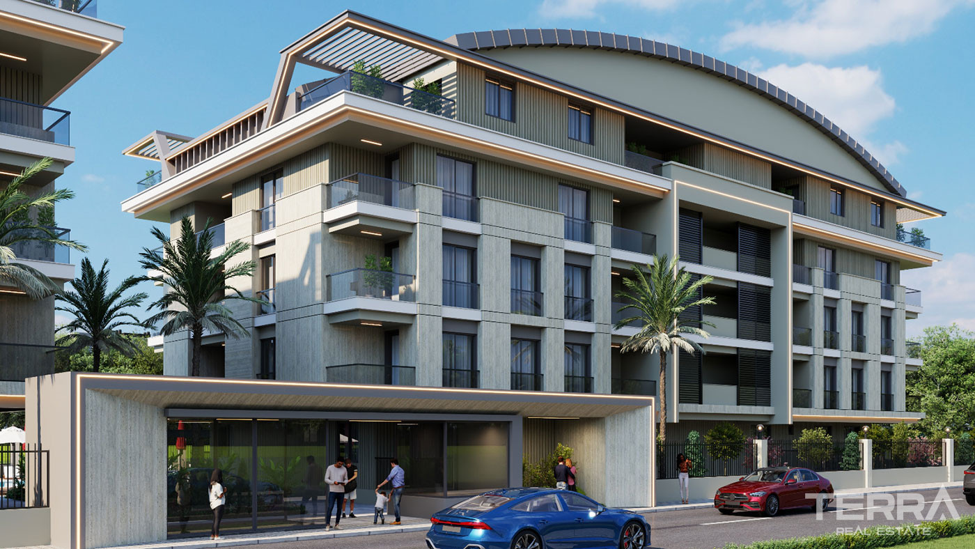 Antalya, Konyaaltı'nda Havuzlu Sitede Satılık Daireler - 118637