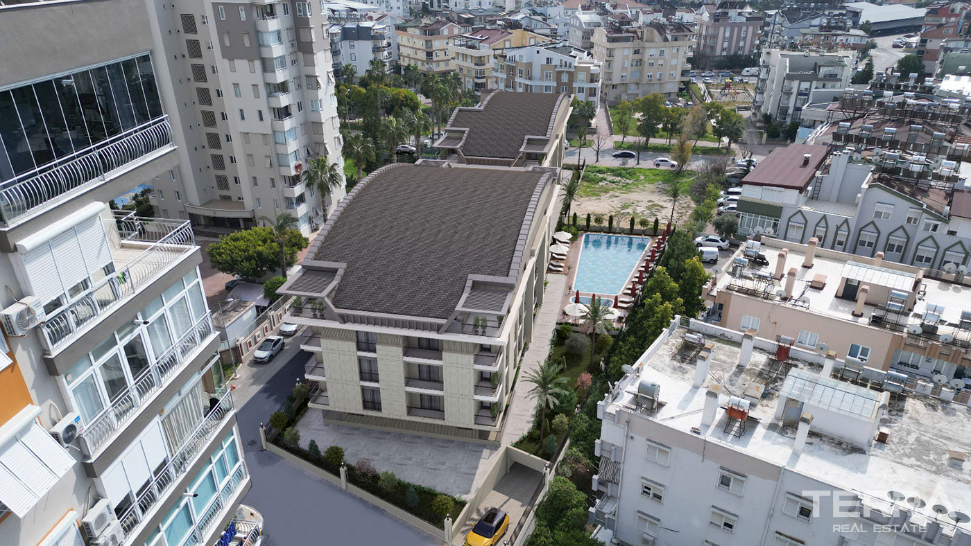 Antalya, Konyaaltı'nda Havuzlu Sitede Satılık Daireler - 118639